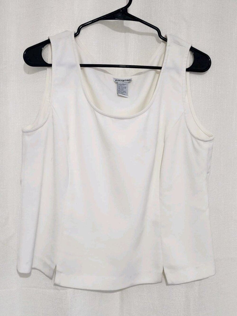 Women's Blouse Sleeveless White Size 14